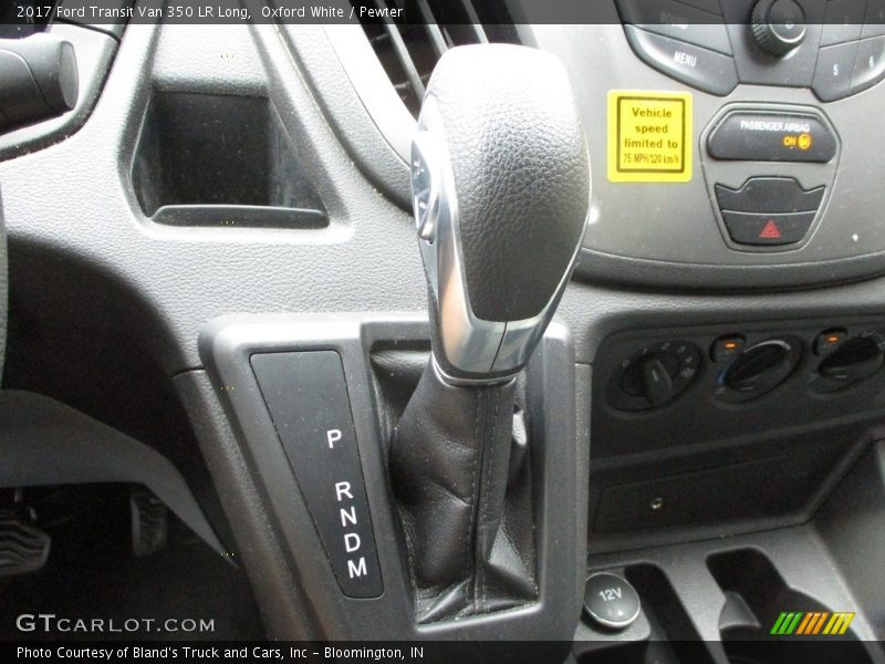 Oxford White / Pewter 2017 Ford Transit Van 350 LR Long