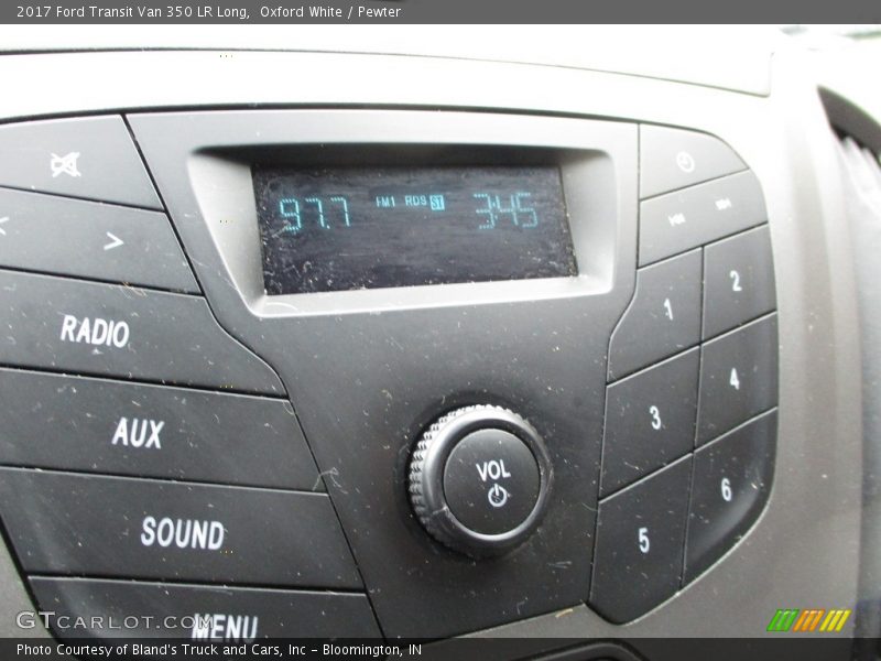 Oxford White / Pewter 2017 Ford Transit Van 350 LR Long