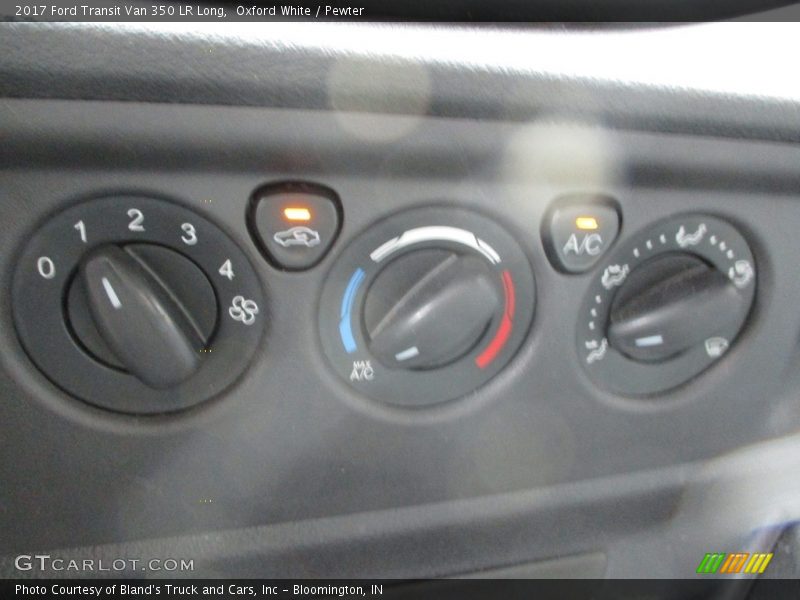 Oxford White / Pewter 2017 Ford Transit Van 350 LR Long