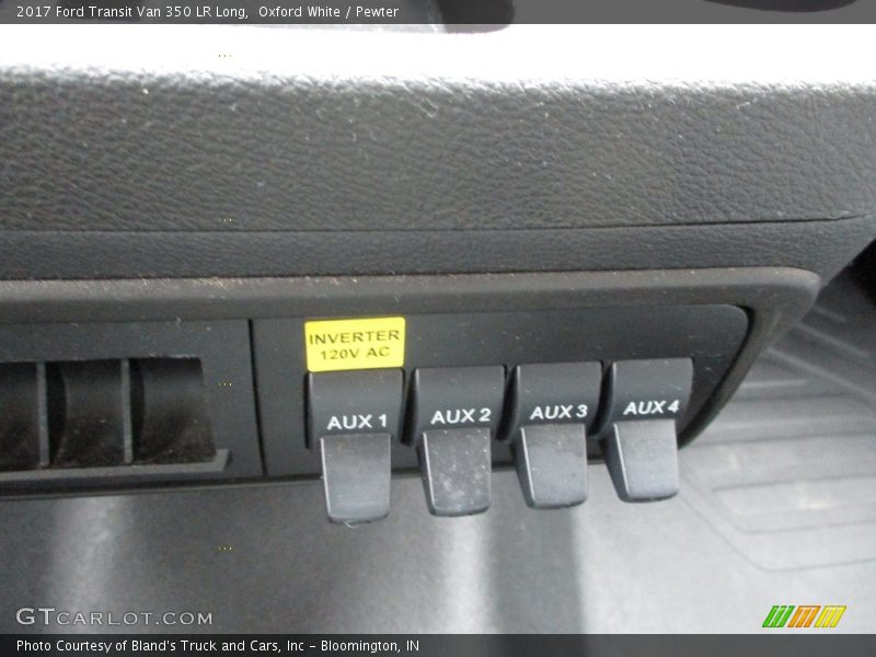 Oxford White / Pewter 2017 Ford Transit Van 350 LR Long