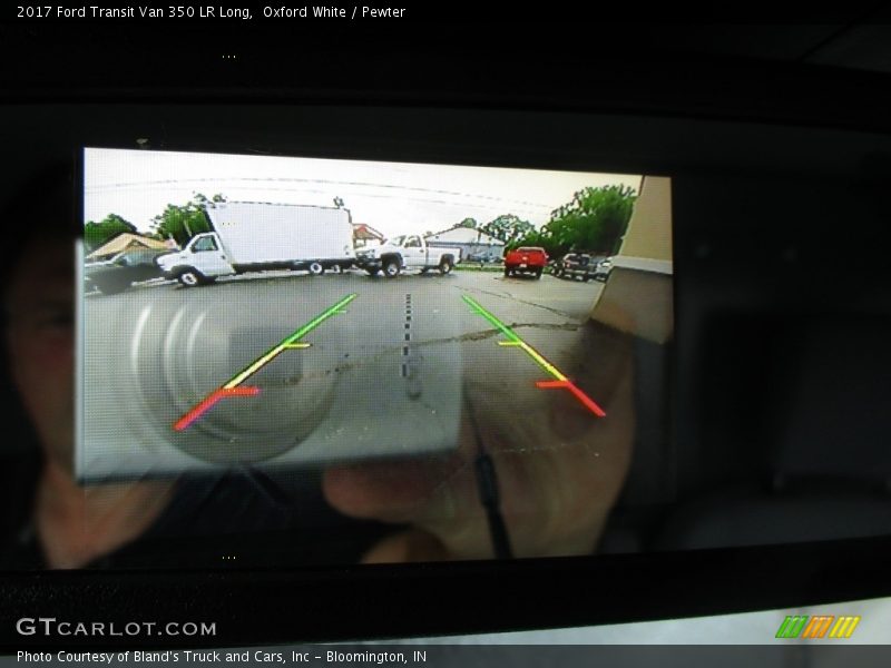 Oxford White / Pewter 2017 Ford Transit Van 350 LR Long