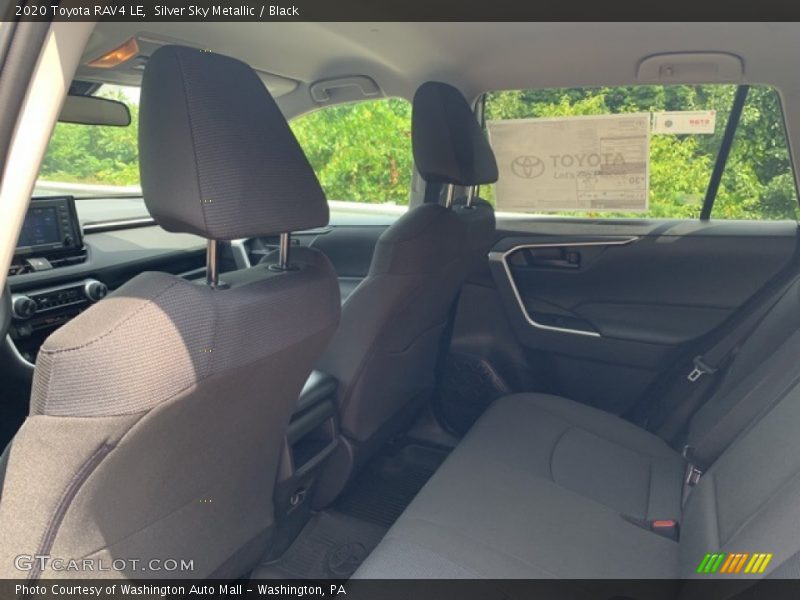 Silver Sky Metallic / Black 2020 Toyota RAV4 LE