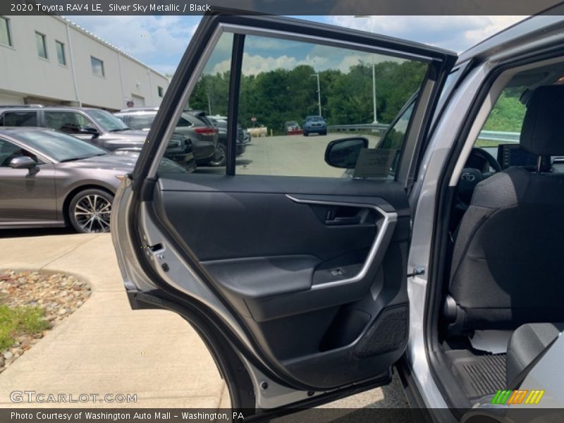 Silver Sky Metallic / Black 2020 Toyota RAV4 LE