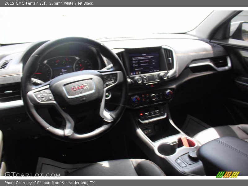 Summit White / Jet Black 2019 GMC Terrain SLT