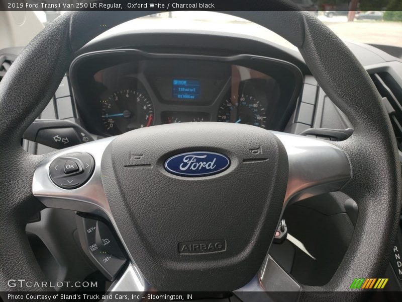Oxford White / Charcoal black 2019 Ford Transit Van 250 LR Regular