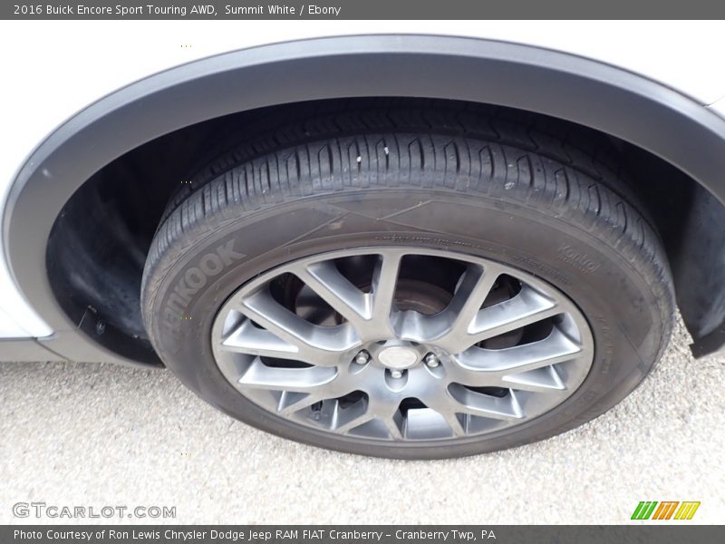 Summit White / Ebony 2016 Buick Encore Sport Touring AWD