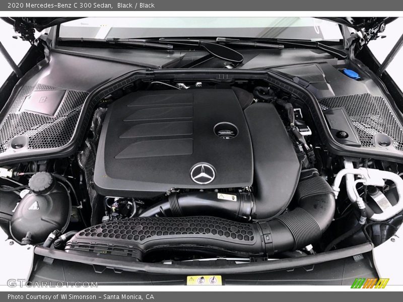 Black / Black 2020 Mercedes-Benz C 300 Sedan