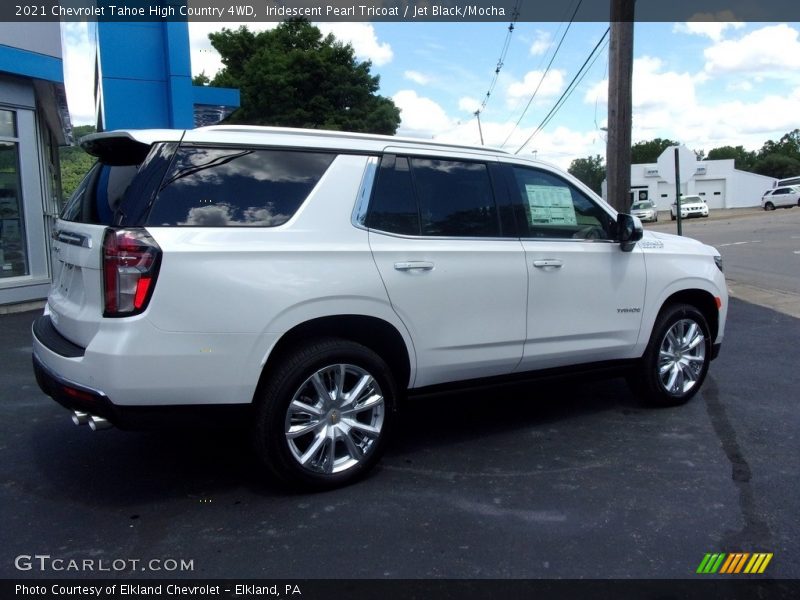 Iridescent Pearl Tricoat / Jet Black/Mocha 2021 Chevrolet Tahoe High Country 4WD