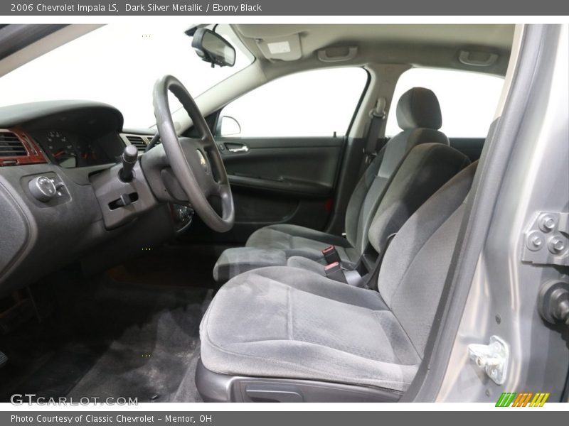 Dark Silver Metallic / Ebony Black 2006 Chevrolet Impala LS