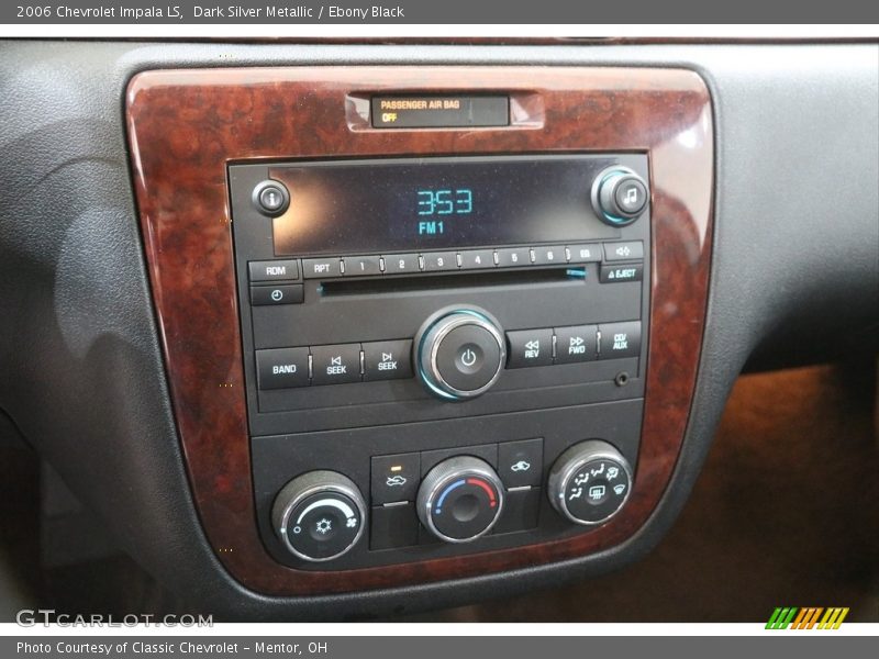 Dark Silver Metallic / Ebony Black 2006 Chevrolet Impala LS