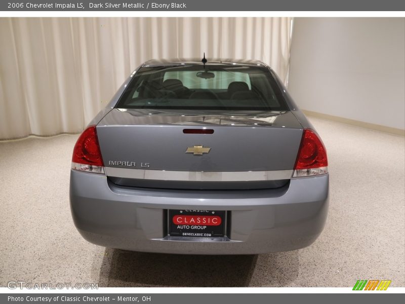 Dark Silver Metallic / Ebony Black 2006 Chevrolet Impala LS