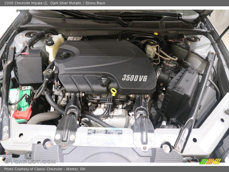 Dark Silver Metallic / Ebony Black 2006 Chevrolet Impala LS