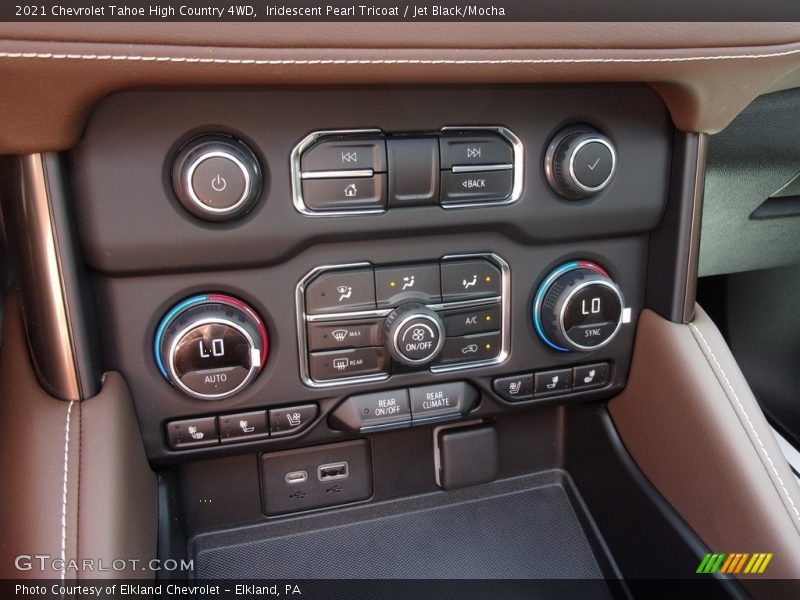 Controls of 2021 Tahoe High Country 4WD
