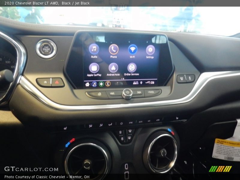 Black / Jet Black 2020 Chevrolet Blazer LT AWD