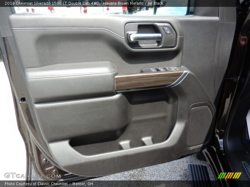 Havana Brown Metallic / Jet Black 2019 Chevrolet Silverado 1500 LT Double Cab 4WD