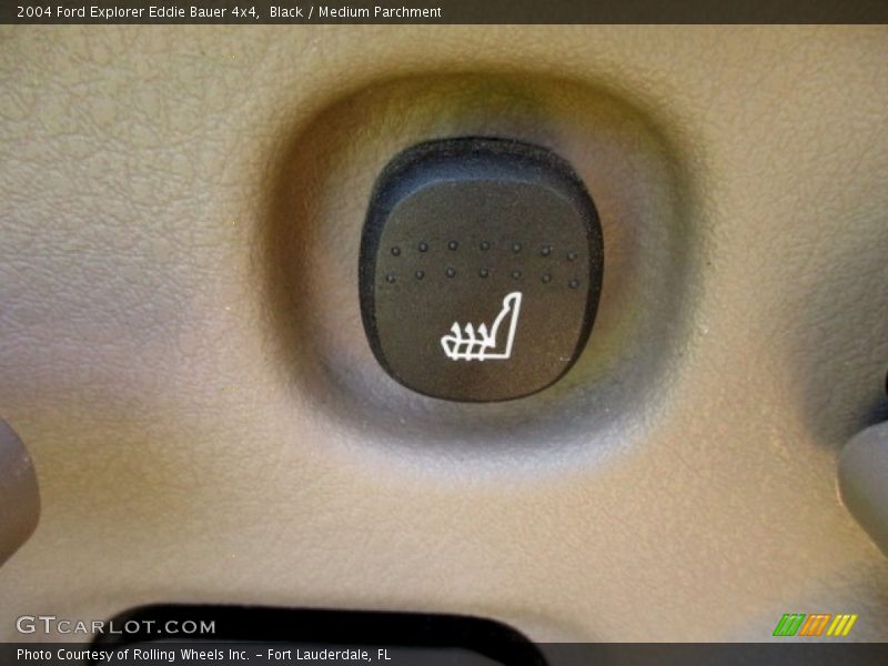 Black / Medium Parchment 2004 Ford Explorer Eddie Bauer 4x4