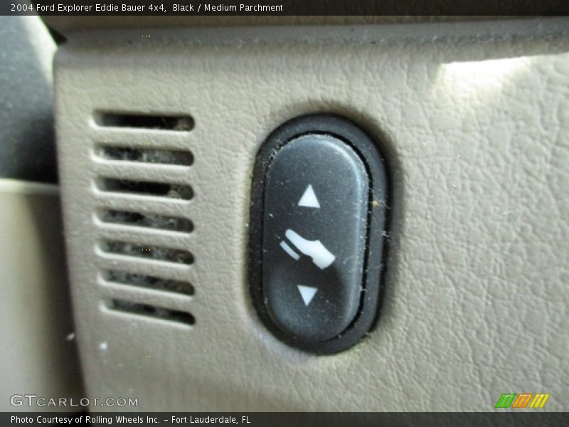 Black / Medium Parchment 2004 Ford Explorer Eddie Bauer 4x4