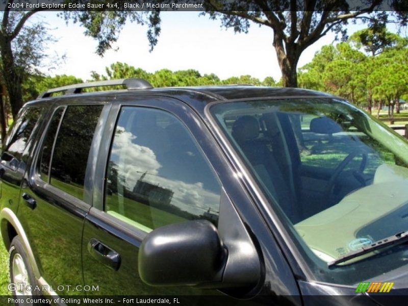 Black / Medium Parchment 2004 Ford Explorer Eddie Bauer 4x4