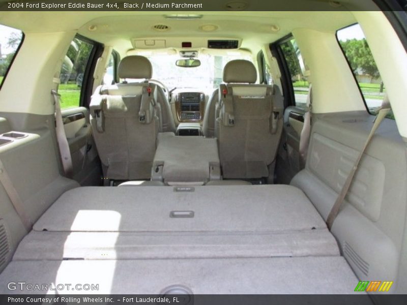Black / Medium Parchment 2004 Ford Explorer Eddie Bauer 4x4