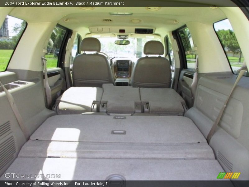 Black / Medium Parchment 2004 Ford Explorer Eddie Bauer 4x4