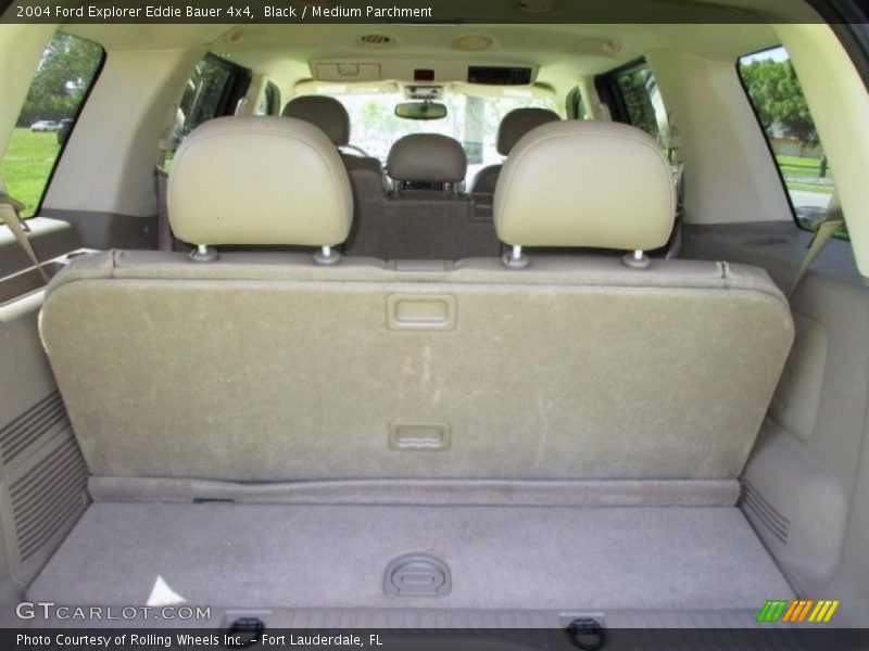 Black / Medium Parchment 2004 Ford Explorer Eddie Bauer 4x4