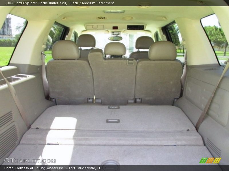 Black / Medium Parchment 2004 Ford Explorer Eddie Bauer 4x4