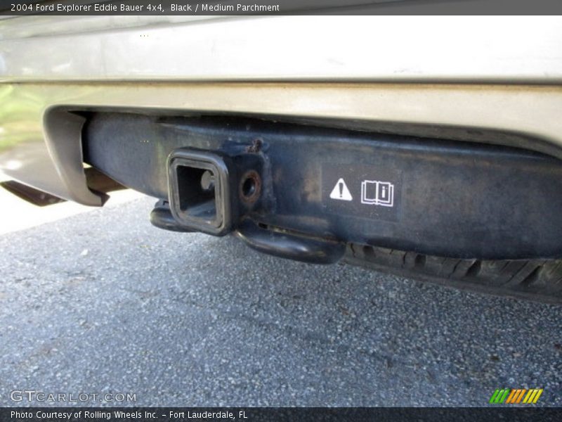 Black / Medium Parchment 2004 Ford Explorer Eddie Bauer 4x4