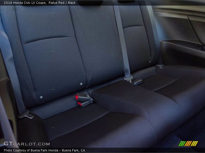 Rallye Red / Black 2019 Honda Civic LX Coupe