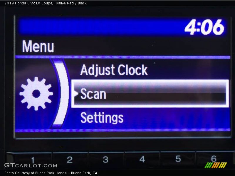 Rallye Red / Black 2019 Honda Civic LX Coupe
