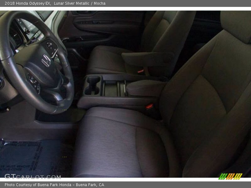Lunar Silver Metallic / Mocha 2018 Honda Odyssey EX