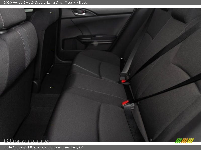 Lunar Silver Metallic / Black 2020 Honda Civic LX Sedan