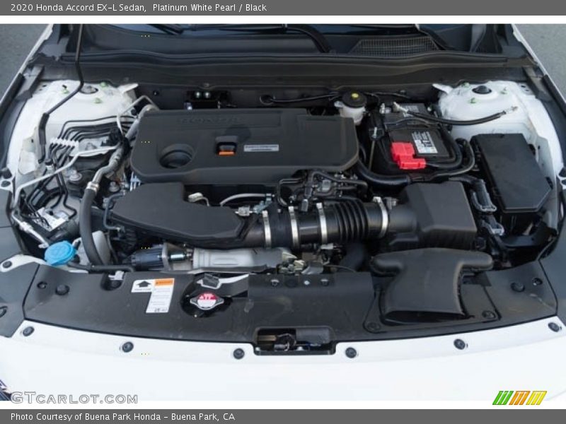  2020 Accord EX-L Sedan Engine - 2.0 Liter Turbocharged DOHC 16-Valve i-VTEC 4 Cylinder