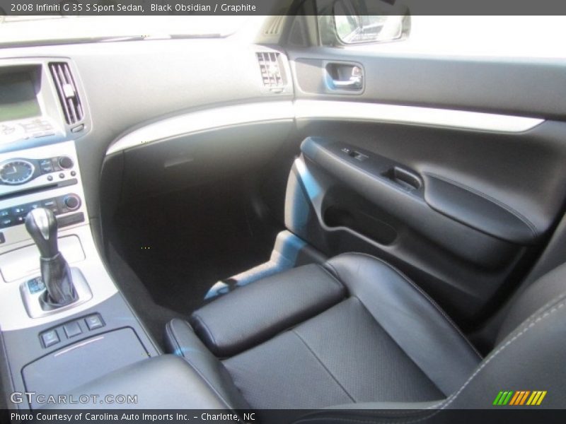 Black Obsidian / Graphite 2008 Infiniti G 35 S Sport Sedan