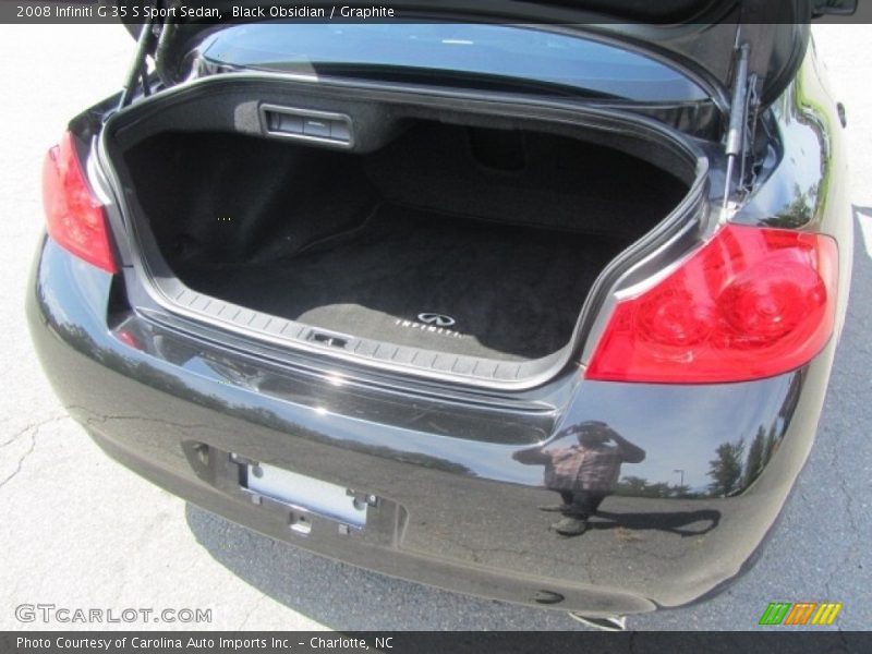 Black Obsidian / Graphite 2008 Infiniti G 35 S Sport Sedan