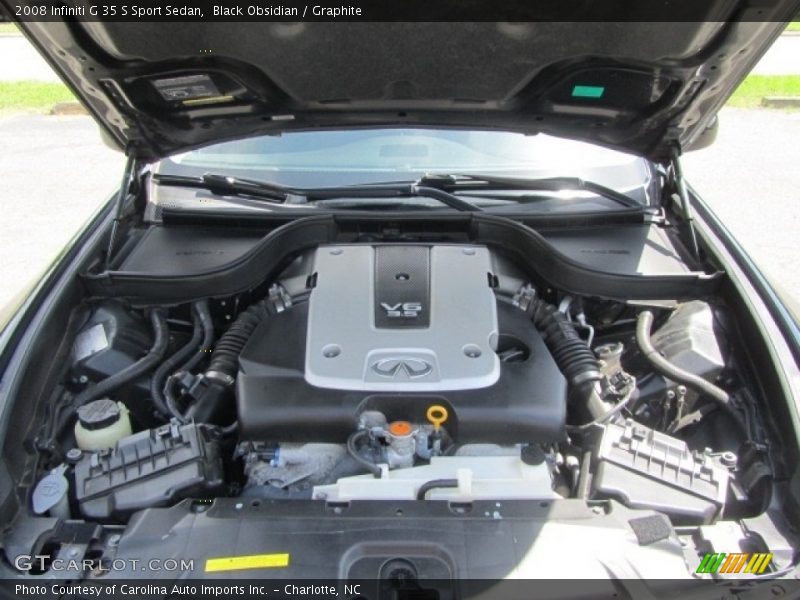 Black Obsidian / Graphite 2008 Infiniti G 35 S Sport Sedan
