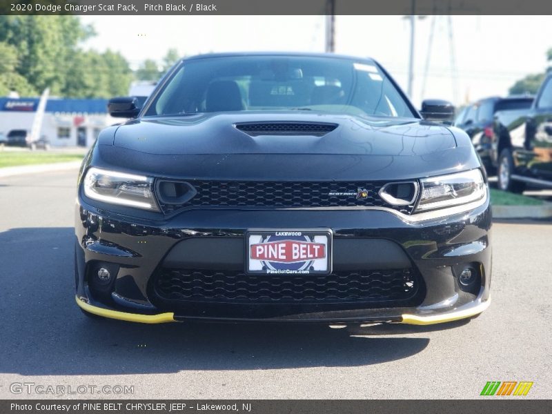 Pitch Black / Black 2020 Dodge Charger Scat Pack