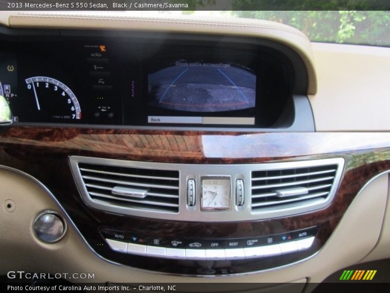 Black / Cashmere/Savanna 2013 Mercedes-Benz S 550 Sedan