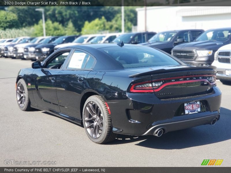 Pitch Black / Black 2020 Dodge Charger Scat Pack