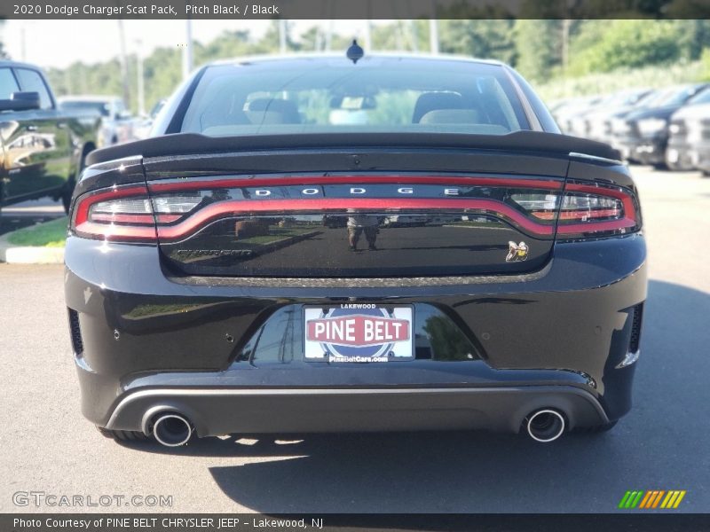 Pitch Black / Black 2020 Dodge Charger Scat Pack