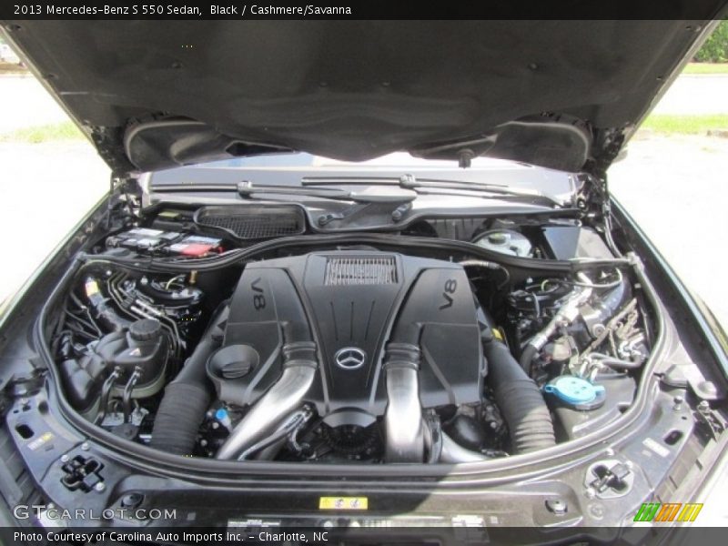 Black / Cashmere/Savanna 2013 Mercedes-Benz S 550 Sedan