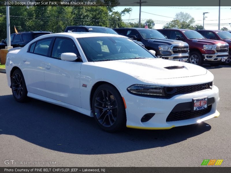 White Knuckle / Black 2020 Dodge Charger Scat Pack