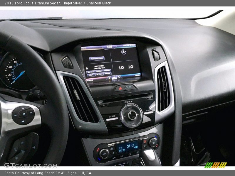 Ingot Silver / Charcoal Black 2013 Ford Focus Titanium Sedan