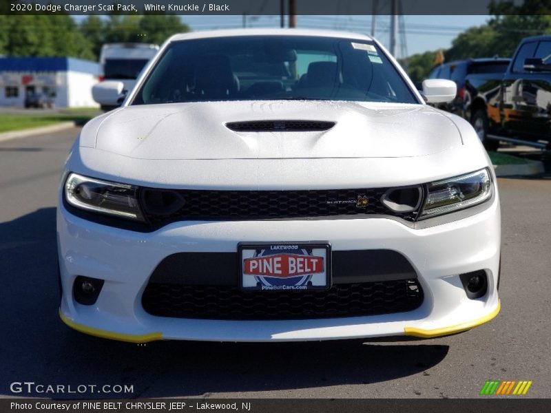White Knuckle / Black 2020 Dodge Charger Scat Pack