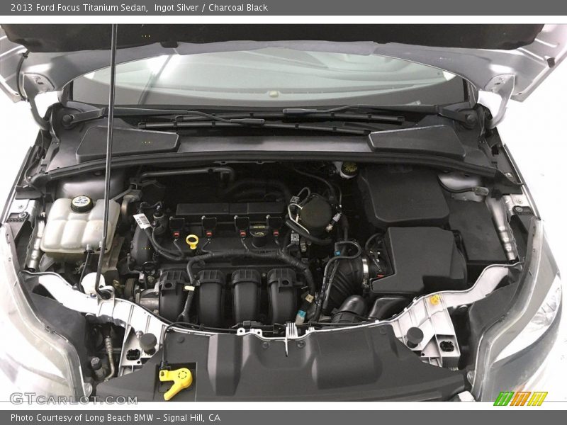 Ingot Silver / Charcoal Black 2013 Ford Focus Titanium Sedan