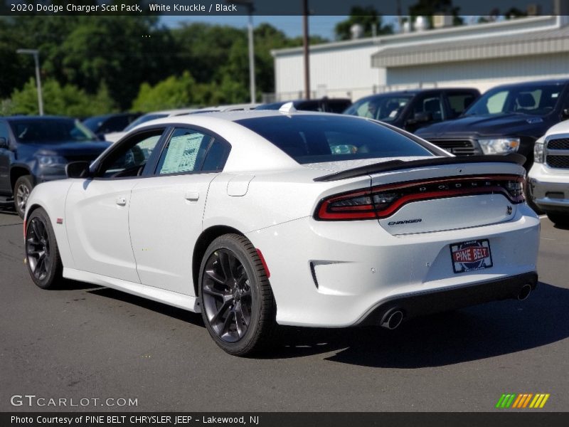 White Knuckle / Black 2020 Dodge Charger Scat Pack