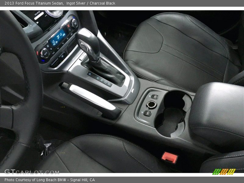 Ingot Silver / Charcoal Black 2013 Ford Focus Titanium Sedan