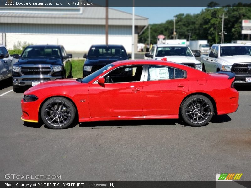 TorRed / Black 2020 Dodge Charger Scat Pack