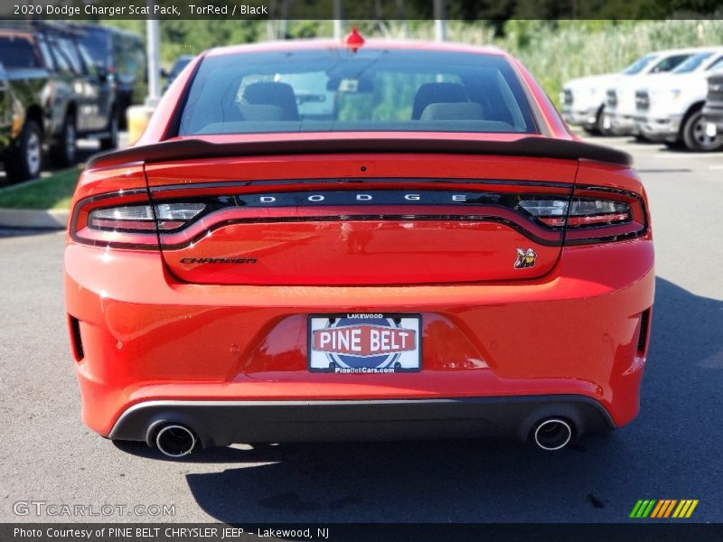 TorRed / Black 2020 Dodge Charger Scat Pack