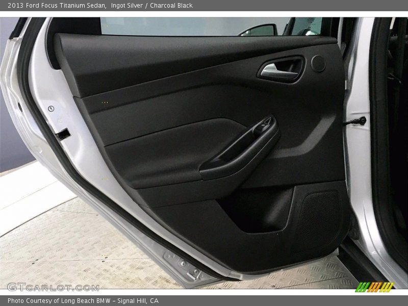 Ingot Silver / Charcoal Black 2013 Ford Focus Titanium Sedan