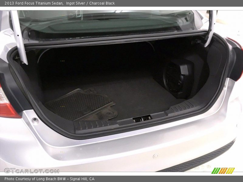Ingot Silver / Charcoal Black 2013 Ford Focus Titanium Sedan